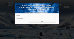 Desktop Screenshot of icelandicglacial.com