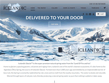 Tablet Screenshot of icelandicglacial.com